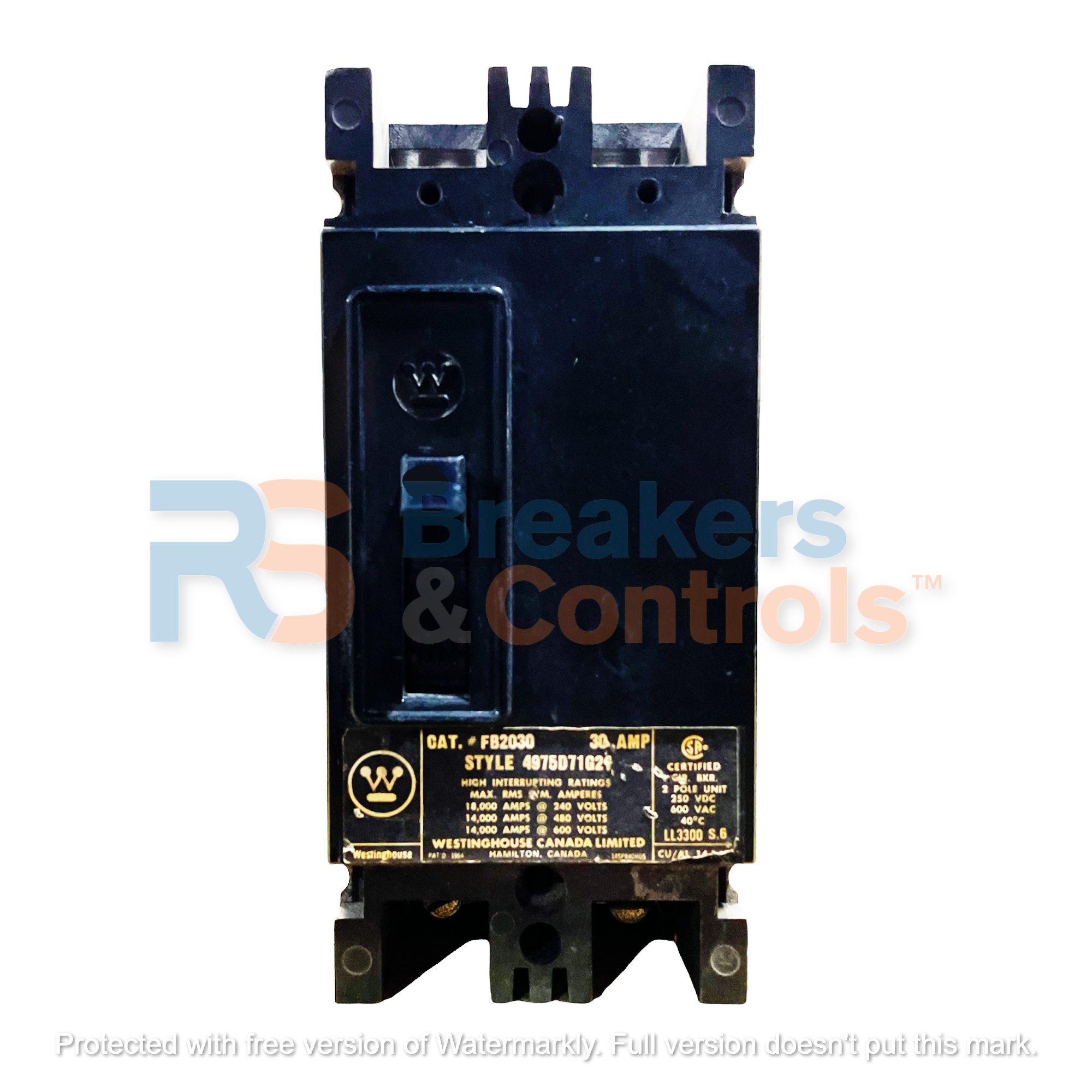 EB3050 Circuit Breaker 50 AMP 3 Pole(s) EATON