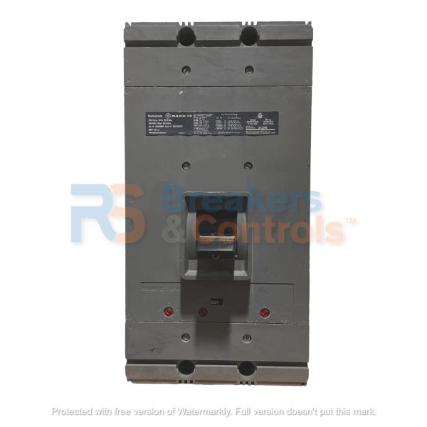 HMA3600 Circuit Breaker 600 AMP 3 Pole(s) EATON RS Breakers and Controls