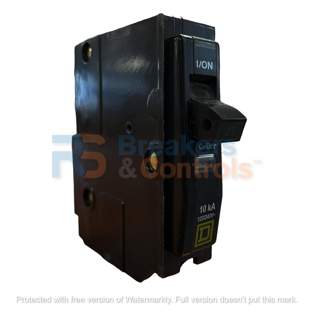 QO125 Circuit Breaker 25 AMP 1 Pole(s) SQUARE D RS Breakers and Controls