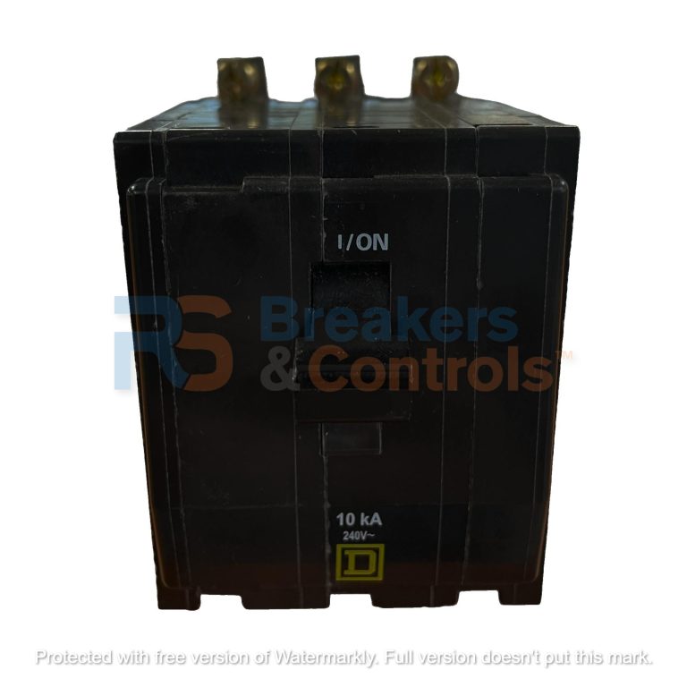 QOB360 Circuit Breaker 60 AMP 3 Pole(s) SQUARE D RS Breakers and Controls