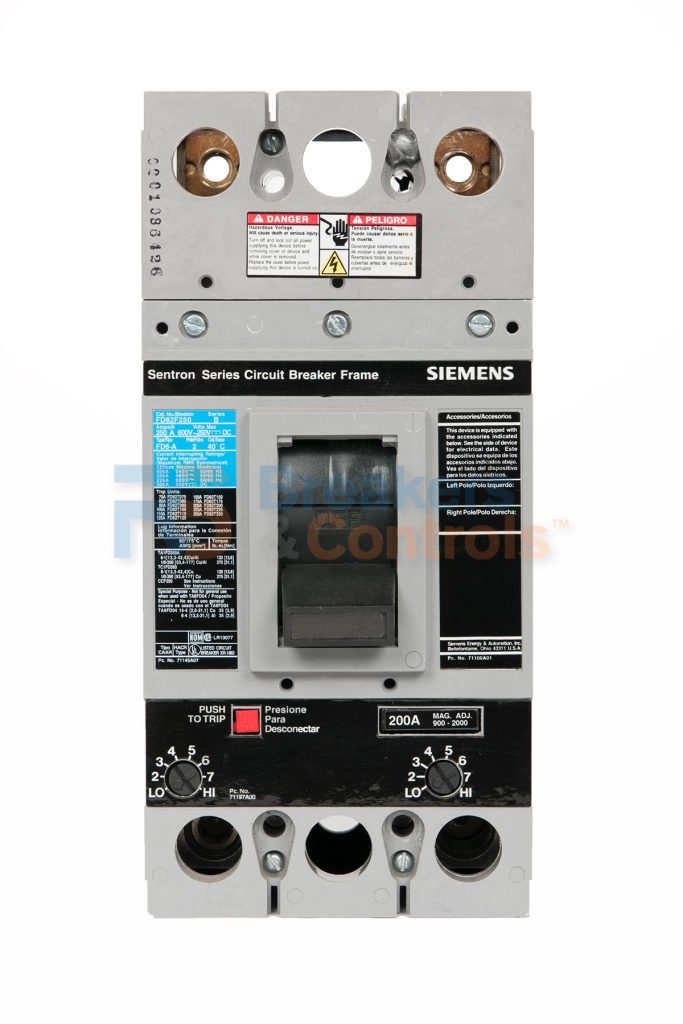 FD63B200 Circuit Breaker 200 AMP 3 Pole(s) SIEMENS